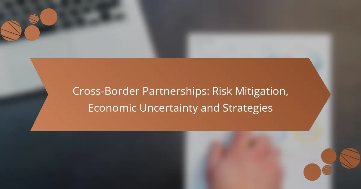 Cross-Border Partnerships: Risk Mitigation, Economic Uncertainty and Strategies